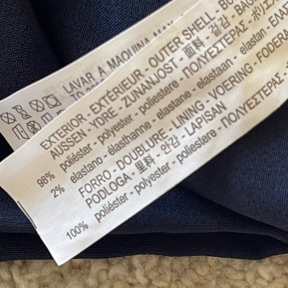 Zara Navy Playsuit Romper Size Small - Picture 12 of 12